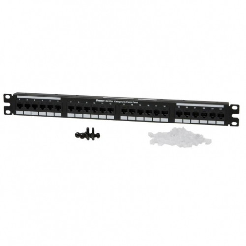 Патч-панель 24 порта, UTP, кат. 5е, 19 ", 1U, Panduit NetKey