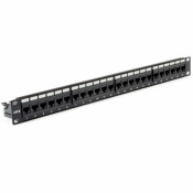Патч-панель 19 "24xRJ-45 UTP, кат. 6, dual type, с задним организатором Патч-панель 19 "24xRJ-45 UTP, кат. 6, dual type, с задним организатором