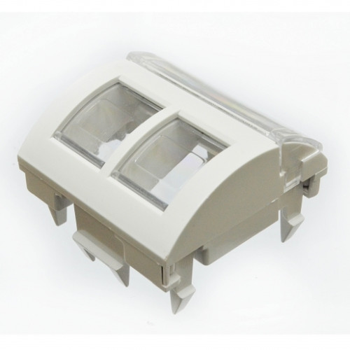 Адаптер 45 x 45 під два модулі xs500 FutureCom Keystone, Corning