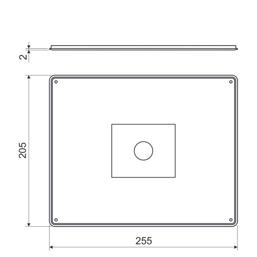 Кришка розподільних коробок Кришка розподільних коробок
