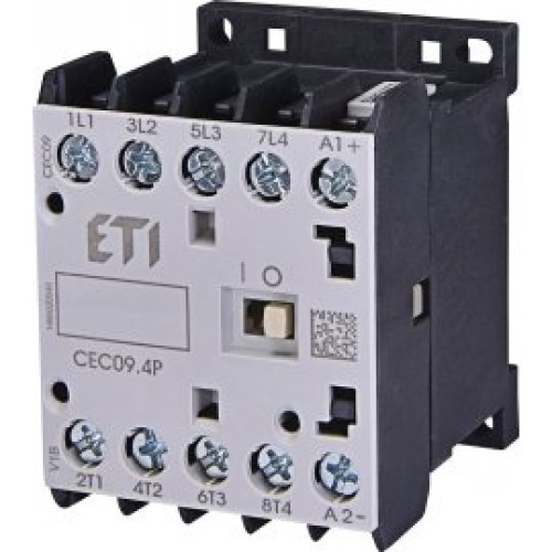 Контактор миниатюрный CEC 09.4P 230V АС (9A; 4kW; AC3) 4р (4 н.о.) Контактор миниатюрный CEC 09.4P 230V АС (9A; 4kW; AC3) 4р (4 н.о.)