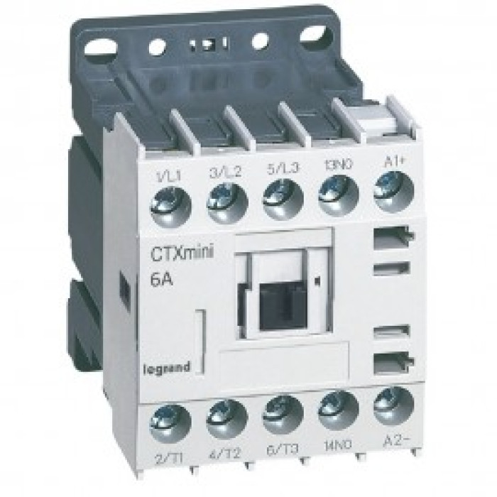 Контактор CTX³ Мини 3P 6A 1но ~24В Контактор CTX³ Мини 3P 6A 1но ~24В