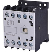 Контактор миниатюрный CEC 12.4P 230V АС (12A; 5,5kW; AC3) 4р (4 н.о.)