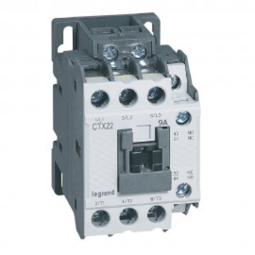 Контактор CTX³ 22 3P 9A (AC-3) 1но1нз ~110В