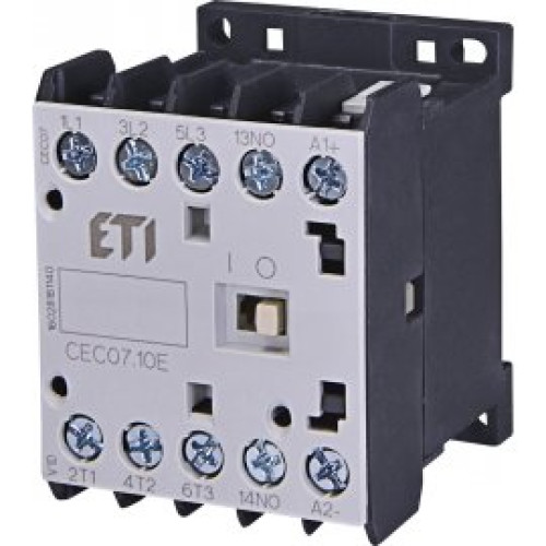 Контактор миниатюрный CEC 07.10 230V AC (7A; 3kW; AC3)