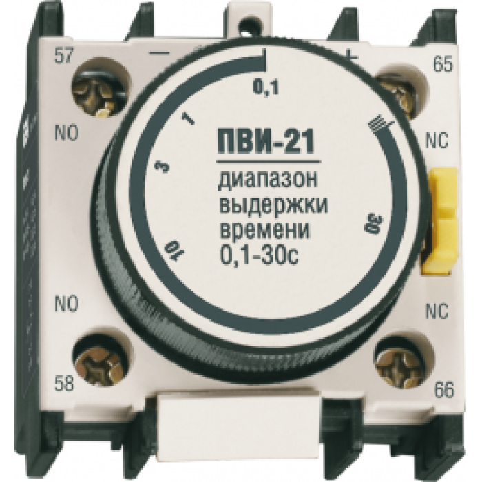 Приставка ПВИ-22 задержка на откл. 10-180сек. 1з + 1р Приставка ПВИ-22 задержка на откл. 10-180сек. 1з + 1р