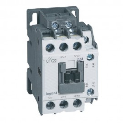 Контактор CTX³ 22 3P 22A (AC-3) 1но1нз =48В