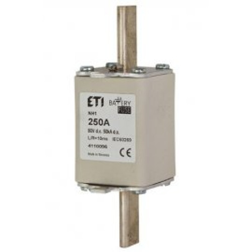 Предохранитель NH-1 Battery 200A 80V DC Предохранитель NH-1 Battery 200A 80V DC