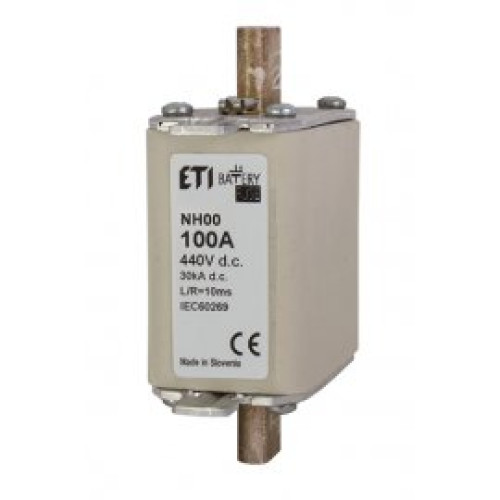 Предохранитель NH-00 100A 440V DC