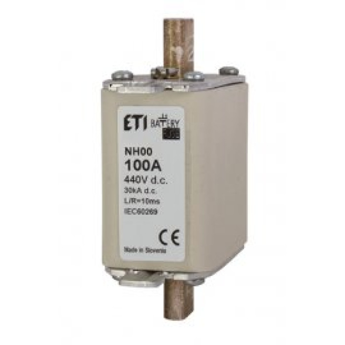 Предохранитель NH-00 100A 440V DC
