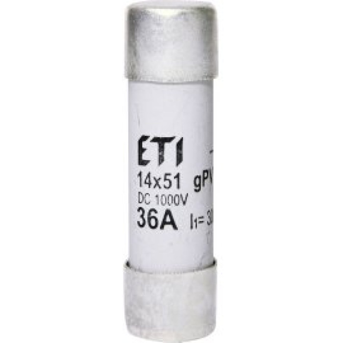 Предохранитель CH 14x51 gPV 36A 1000V (10kA)