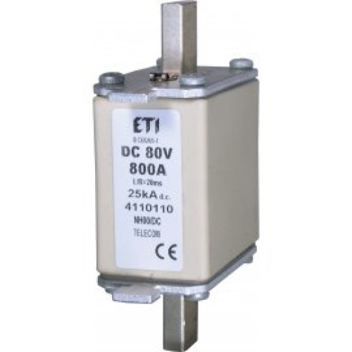 Предохранитель NH-00 80V DC 400A (с бойком)