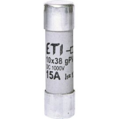 Предохранитель CH 10x38 gPV 15A 1000V (10kA) UL Предохранитель CH 10x38 gPV 15A 1000V (10kA) UL