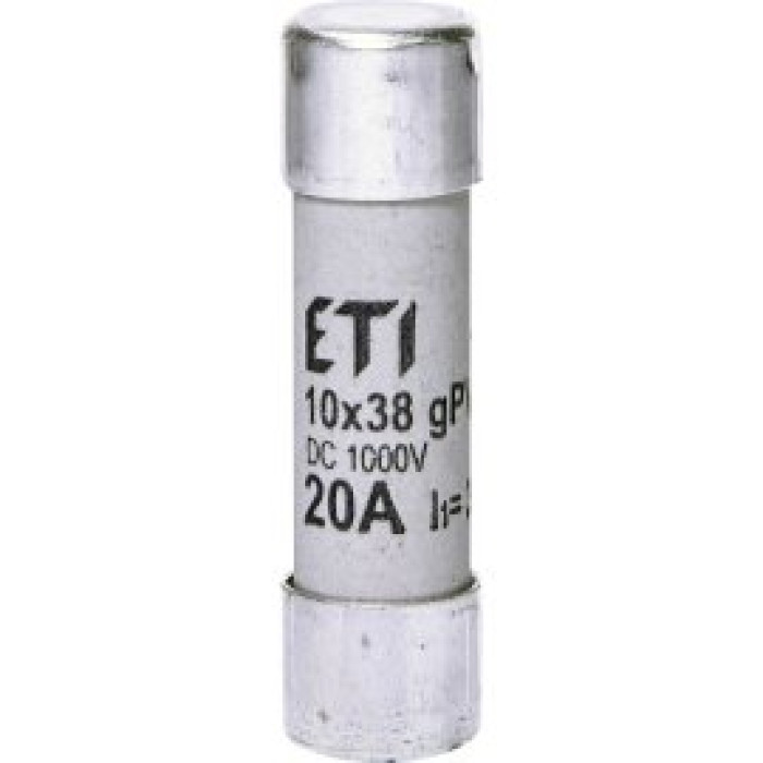 Предохранитель CH 10x38 gPV 20A 1000V (30kA)