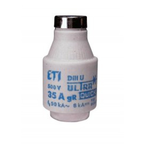 Предохранитель DIIIUQ63A/500V gR (50 kA)