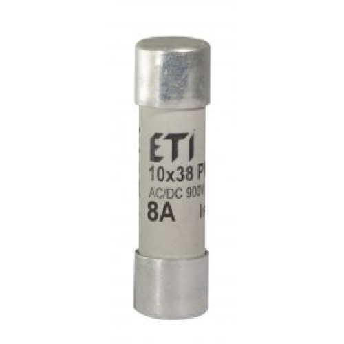Предохранитель CH 10x38 gR-PV 8A 900V (30kA) Предохранитель CH 10x38 gR-PV 8A 900V (30kA)