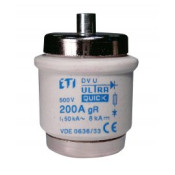 Предохранитель DVUQ200A/500V gR (50 kA)