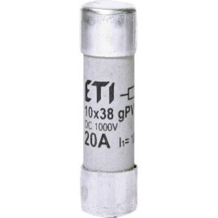 Предохранитель CH 10x38 gPV 20A 1000V (10kA) UL