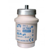Предохранитель DIVUQ100A/500V gR (50 kA)