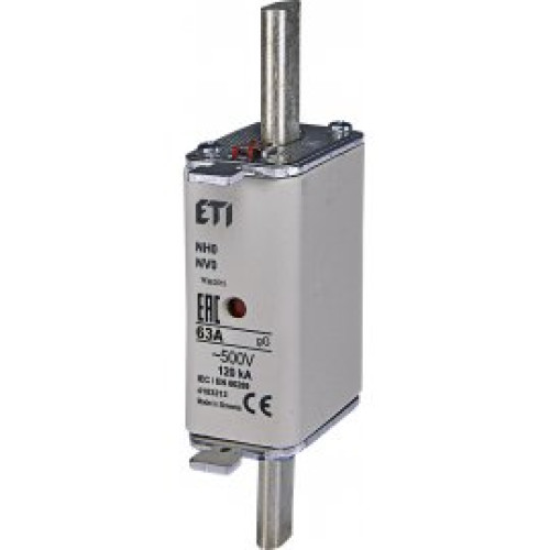 Предохранитель NH 0/gG 63A 500V KOMBI