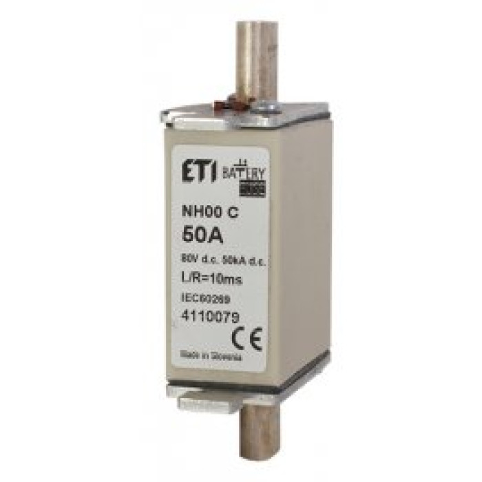 Предохранитель NH-000 Battery 50A 80V DC