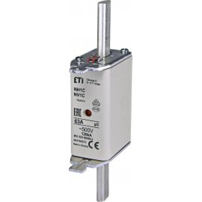 Предохранитель NH-1C/gG 63A 500V KOMBI