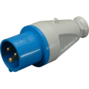 Вилка силовая IV 1632 230V 16А (3 штыря)