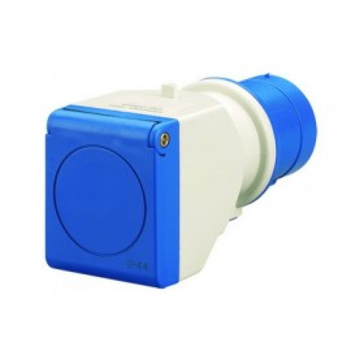 Переходник 16А (3P) 230> 16А (2P + E) 250В, ДКС