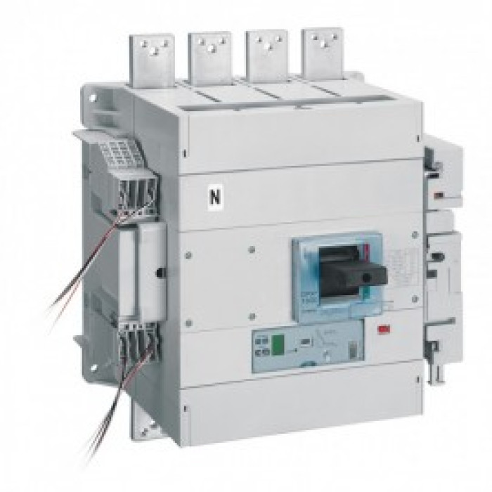 Автоматический выключатель DPX³ 1600, электронный расцепитель Sg, 36 кА, 400 В~, 4П, 1000 А Автоматический выключатель DPX³ 1600, электронный расцепитель Sg, 36 кА, 400 В~, 4П, 1000 А