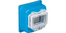 Кришки з прозорим вікном і DIN-рейкою для коробок ALUCASE IP67