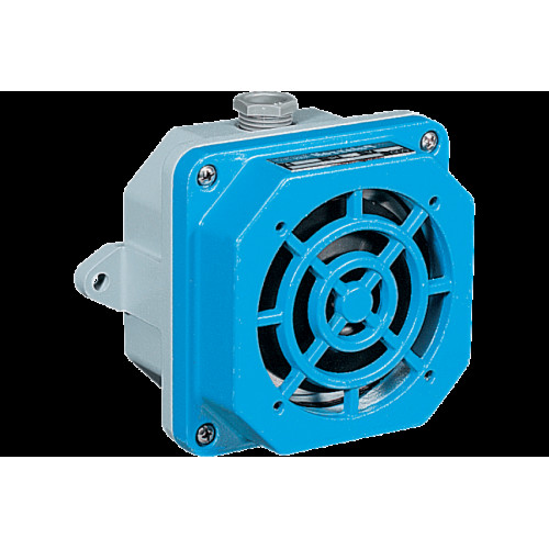 ALARM WATERTIGHT SIREN WITH VIBRATING DIAPHRAGM FOR EXTENDED OPERATION IN ALUMINIUM ALLOY ENCLOSURE 220V IP66