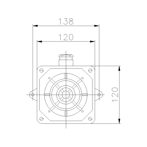 ALARM WATERTIGHT SIREN WITH VIBRATING DIAPHRAGM FOR EXTENDED OPERATION IN ALUMINIUM ALLOY ENCLOSURE 24V IP66