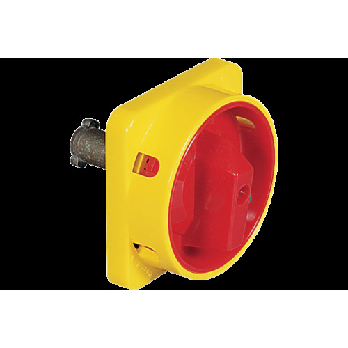 CAM RED LOCKABLE EMERGENCY HANDLE WITH DOORLOCK FOR CABINETS FOR SWITCHES/SELECTOR SWITCHES 16/25/32A