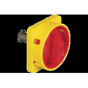 CAM RED LOCKABLE EMERGENCY HANDLE WITH DOORLOCK FOR CABINETS FOR SWITCHES/SELECTOR SWITCHES 40/63A