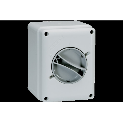 CAM-SZ ISOLATOR SWITCH WITH GREY HANDLE AND COVER, IN INSULATING MATERIAL, FOR WALL MOUNTING - IP65 3X16A CAM-SZ ISOLATOR SWITCH WITH GREY HANDLE AND COVER, IN INSULATING MATERIAL, FOR WALL MOUNTING - IP65 3X16A