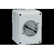 CAM-SZ ISOLATOR SWITCH WITH GREY HANDLE AND COVER, IN INSULATING MATERIAL, FOR WALL MOUNTING - IP65 3X63A CAM-SZ ISOLATOR SWITCH WITH GREY HANDLE AND COVER, IN INSULATING MATERIAL, FOR WALL MOUNTING - IP65 3X63A