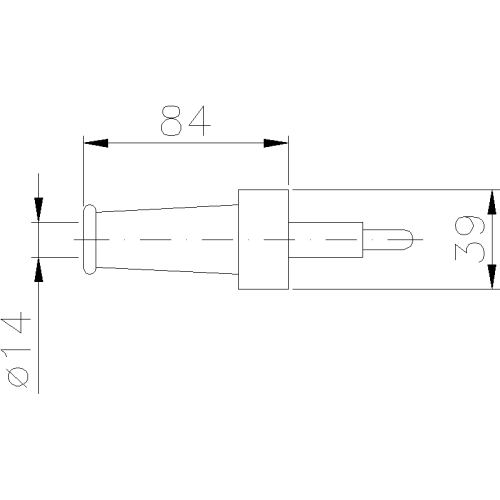 ШТЕПСЕЛЬНА ВИЛКА З КОНЦЕНТРИЧНИМ КОНТАКТОМ RONDO IP20/IP54 10A 25/50V 2P