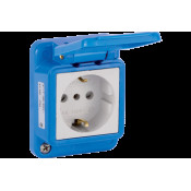 TAIS MIGNON РОЗЕТКА 2P+E 10/16A 250V НА ПАНЕЛЬ