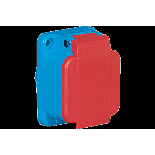 TAIS MIGNON INDUSTRIAL SOCKET IN THERMOSETTING GRP FOR FLUSH MOUNTING 16A 200-250V 2P+E 50-60HZ 6H IP44