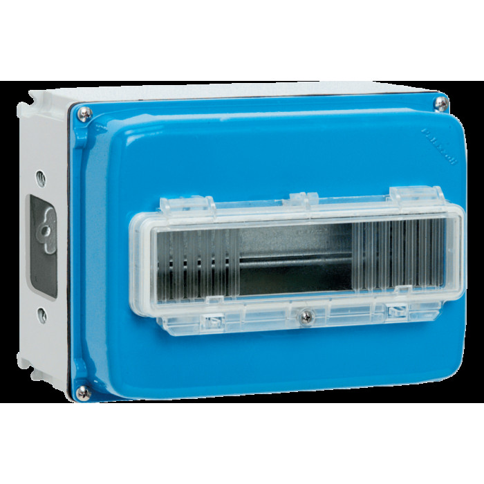 ALUPRES ENCLOSURE WITH TRANSPARENT DOOR 125X185MM