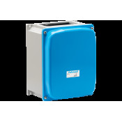 ALUPRES ALUMINUM ENCLOSURE WITH BLIND COVER 250X315X261 WITH FRAMES 1XF4 1XF5