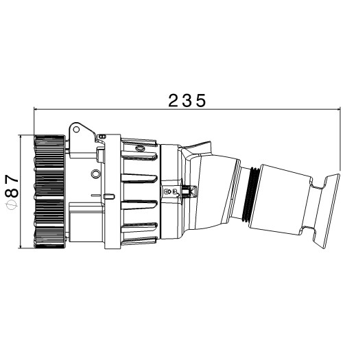 РОТОР РОТОРНИЙ РОЗ'ЄМ 16A 3P+N+E 110V 4H IP66/67/69