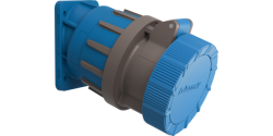 Панельні розетки з поворотним вимикачем під кутом 20° 50-60 Гц IP66/IP67/IP69