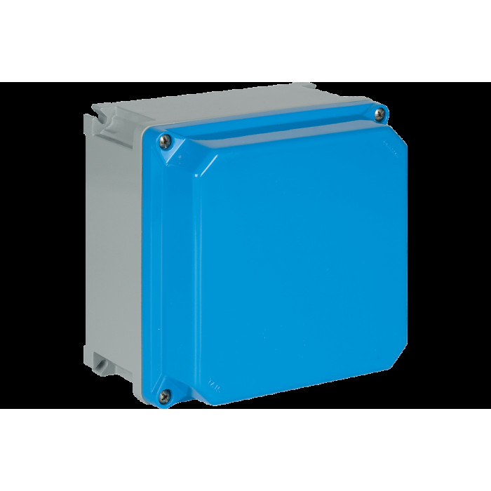 КОРПУС TAISBOX З ТЕРМОРЕАКТИВНОЇ ПЛАСТМАСИ З ГЛУХОЮ КРИШКОЮ 190X185X125