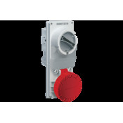 РОЗЕТКА З МЕХАНІЧНИМ БЛОКУВАННЯМ 63A 3P+E 200-250V 50-60HZ 9H IP65