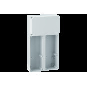 TOPTER DISTRIBUTION BOARD WITH BLIND COVER FOR 3 63A INTERLOCKED SOCKETS IP55