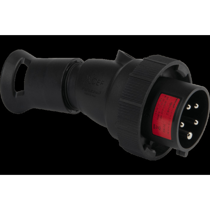 X-CEE-EX ВИЛКА ПРЯМА 2P+T 16A 400V 9H IP66/67 EX CAT. 3G2D