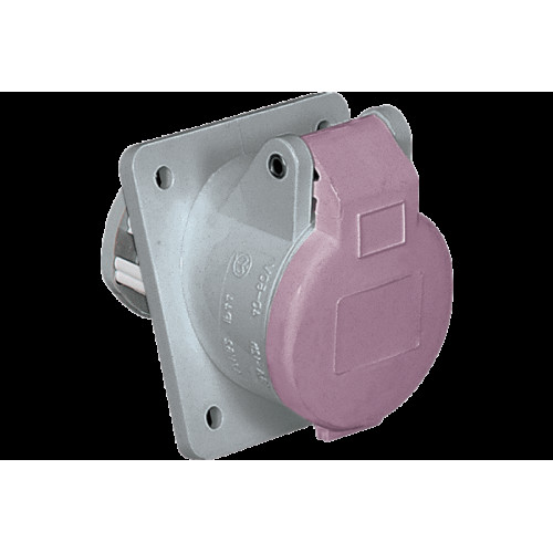 CEE НАДНИЗЬКОВОЛЬТНА ПАНЕЛЬНА РОЗЕТКА, КУТ НАХИЛУ 20°, 16A 2P 20-25/40-50V DC 10H IP44 CEE НАДНИЗЬКОВОЛЬТНА ПАНЕЛЬНА РОЗЕТКА, КУТ НАХИЛУ 20°, 16A 2P 20-25/40-50V DC 10H IP44