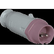 CEE EXTRA-LOW VOLTAGE STRAIGHT PLUG 32A 3P 20-25/40-50V 100-200HZ 4H IP44