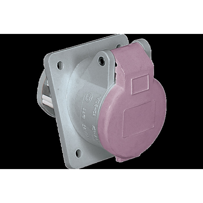 CEE НАДНИЗЬКОВОЛЬТНА ПАНЕЛЬНА РОЗЕТКА, КУТ НАХИЛУ 20°, 32A 2P 20-25/40-50V DC 10H IP44 CEE НАДНИЗЬКОВОЛЬТНА ПАНЕЛЬНА РОЗЕТКА, КУТ НАХИЛУ 20°, 32A 2P 20-25/40-50V DC 10H IP44